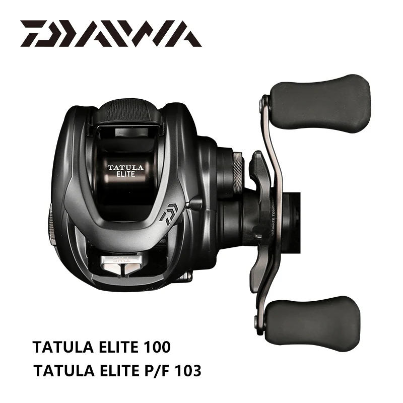 Новая катушка для заброса приманки DAIWA TATULA ELITE P/F 100/103 7BB + 1RB 6 3: 1/7.1:1/8 1: 1 Мягкая