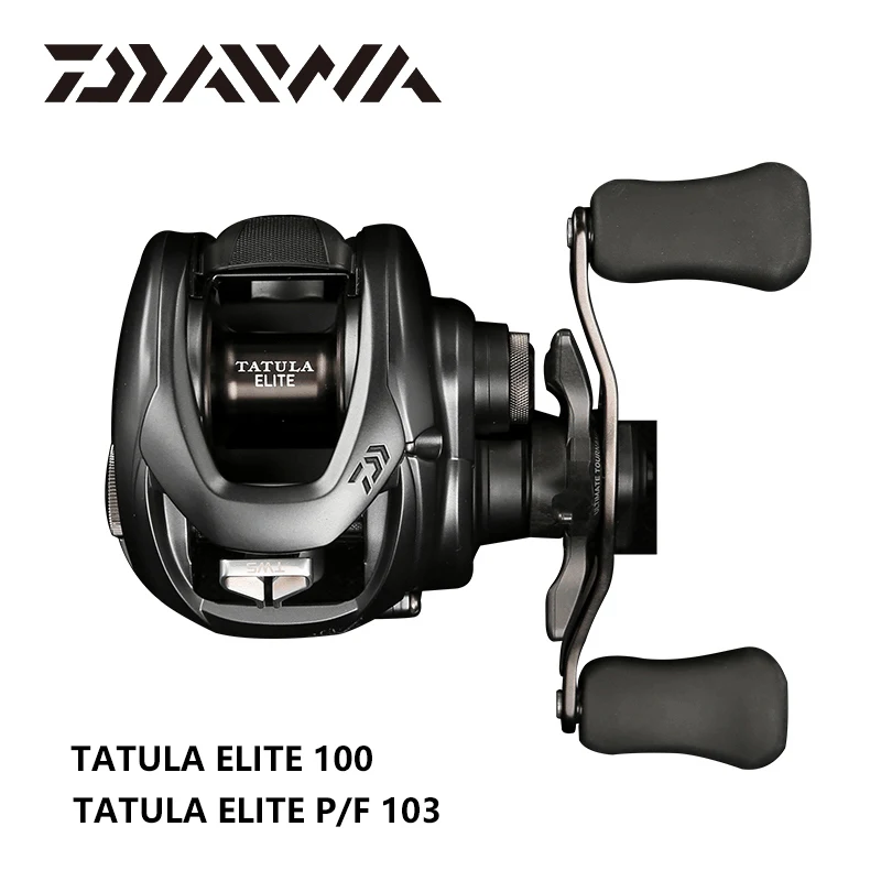 New Daiwa Tatula Elite P/f Baitcasting Fishing Reels 100/103 7bb+1rb  6.3:1/7.1:1/8.1:1 Soft Knob Saltwater Low Profile Coils - Fishing Reels -  