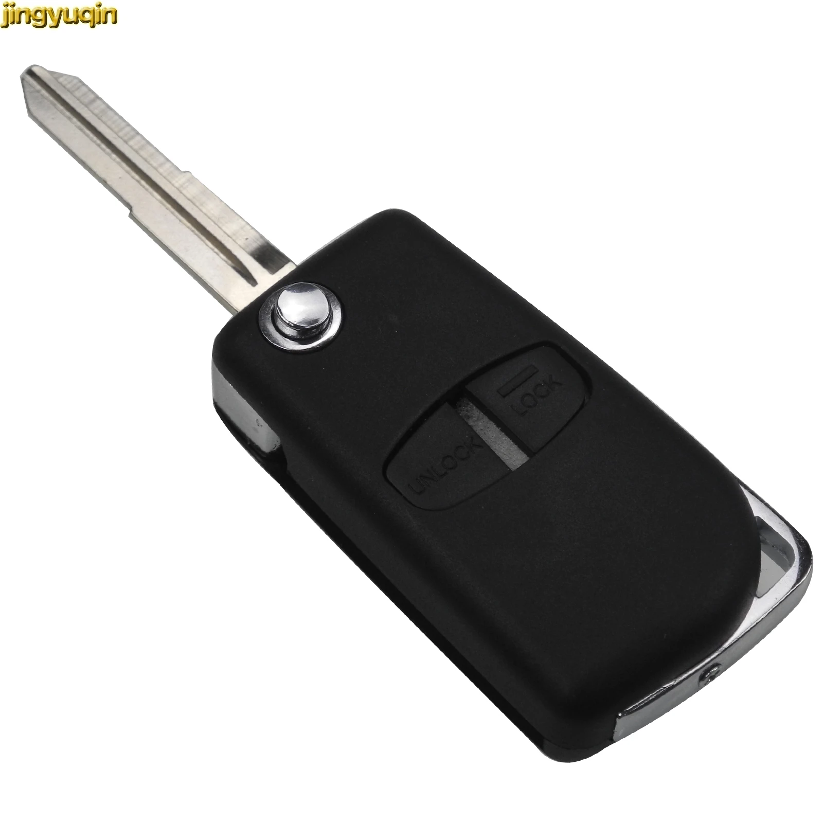 jingyuqin Remote Key Shell Case for Mitsubishi New ASX GRANDIS Outlander LANCER-EX Right Blade Modified Flip Folding | Автомобили и