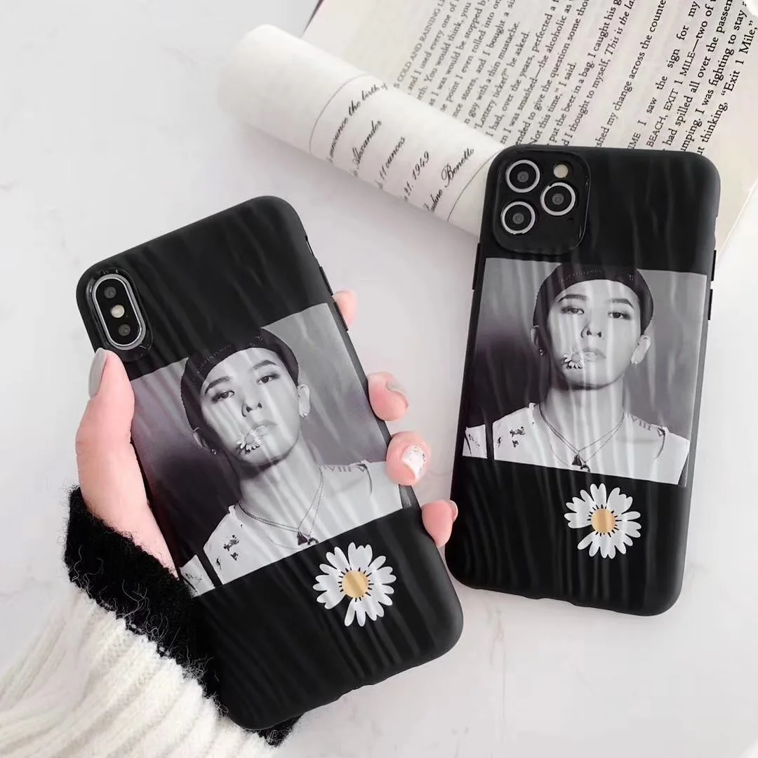Корейский idol бренд G dragon peaceminusone x фрагмент Дейзи чехол для Apple iPhone 7 8 6 s Plus 11 pro X Xs Max