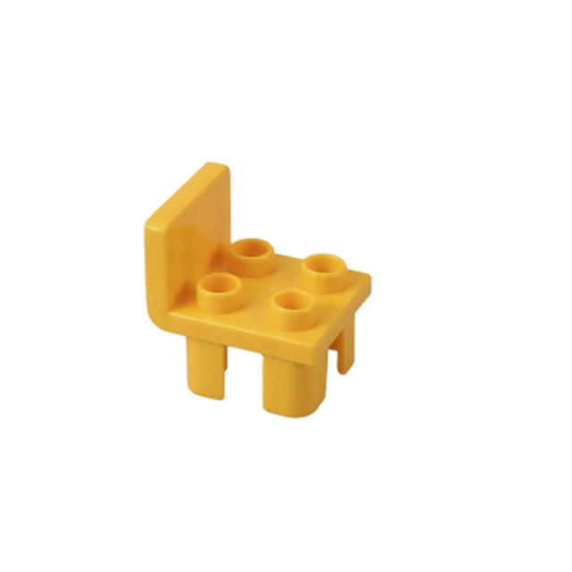 1 Sofa in Yellow Lego Friends//City-FURNITURE