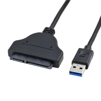 

USB 3.0 To 2.5" SATA 3 Hard Drive Adapter Cable SATA To USB 3.0 Converter For SSD/HDD - Hard Drive Adapter Cable