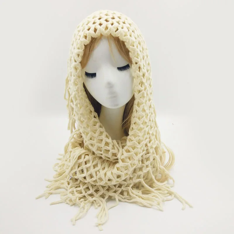 Lakysilk модный кружевной шерстяной шарф для женщин большого размера дизайнерские шали и шарфы для девушек Вышивка Черный Серый мусульманские хиджабы - Color: beige