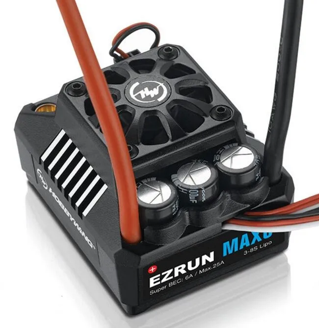 Hobbywing EZRUN MAX-6 V3 160A регулятор скорости ESC w/Super BEC T штекер для 1/6 автомобиля