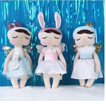 Brinquedos de pelúcia do bebê dos desenhos animados angela coelho macio brinquedos de pelúcia do bebê dos desenhos animados(China)