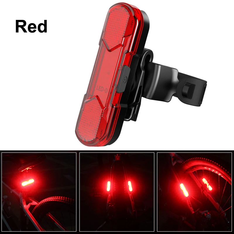 USB Rechargeable Bike Tail Light 