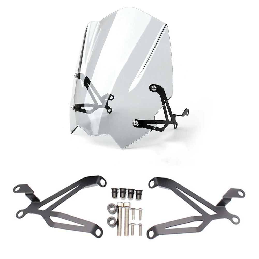 

Fairing Stable Professional Replacement Motorcycle Accessories Dust Proof Easy Install Cover Windshield Gray For G310R 2016-2018