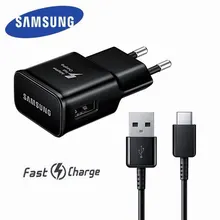 15w samsung usb carregador rápido adaptador 15 afc usb 3.0 tipo c cabo de dados para galaxy s8 s9 s10 s20 + nota 9 10 a50 a70 a90 a80 a71