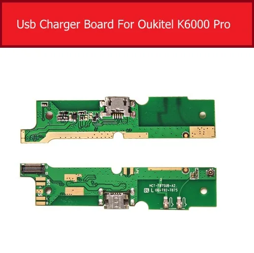 Зарядное устройство Usb Jack Prot Board для Oukitel K6000 Pro Chargring USB Plug Dock Board Замена запасных частей протестированная работа