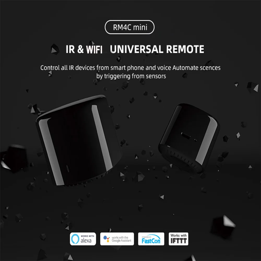 Broadlink RM4 Pro Rm4C мини умный дом автоматизации Wi Fi ИК RF Универсальный пульт