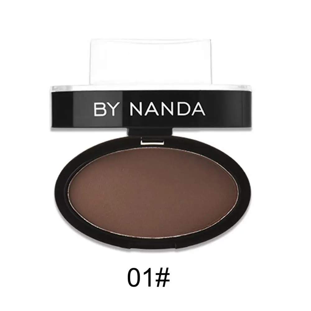 Dark coffee 2019NEW Изготовитель: nanda бровей порошковый уплотнитель набор Водонепроницаемый прямой изогнутой формы топик форма бровей Макияж Косметический инструмент - Цвет: Dark coffee