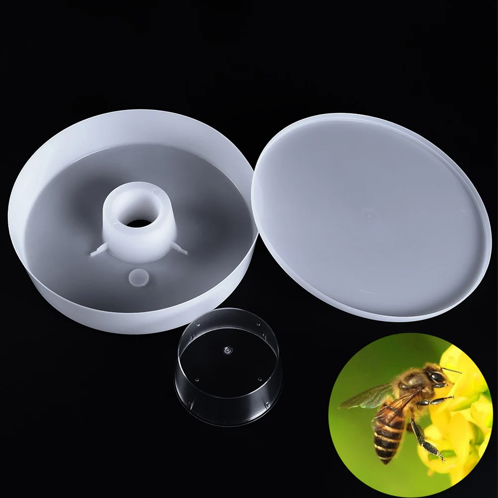 Оборудование кормушка для пчел удобный большой емкости мед легко чистить полезный быстрый инструмент пчеловода прочный контейнер для воды пластик