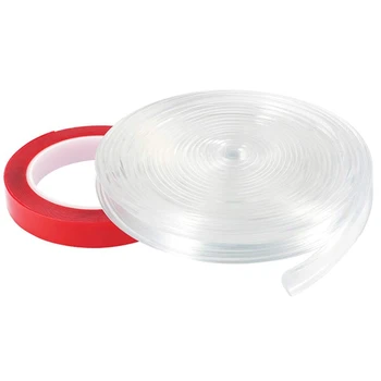 

Transparent Corner Guards, Corner Protector Baby Proofing Furniture Table Edge Guards Soft Silicone Bumper Strip with for Cabine