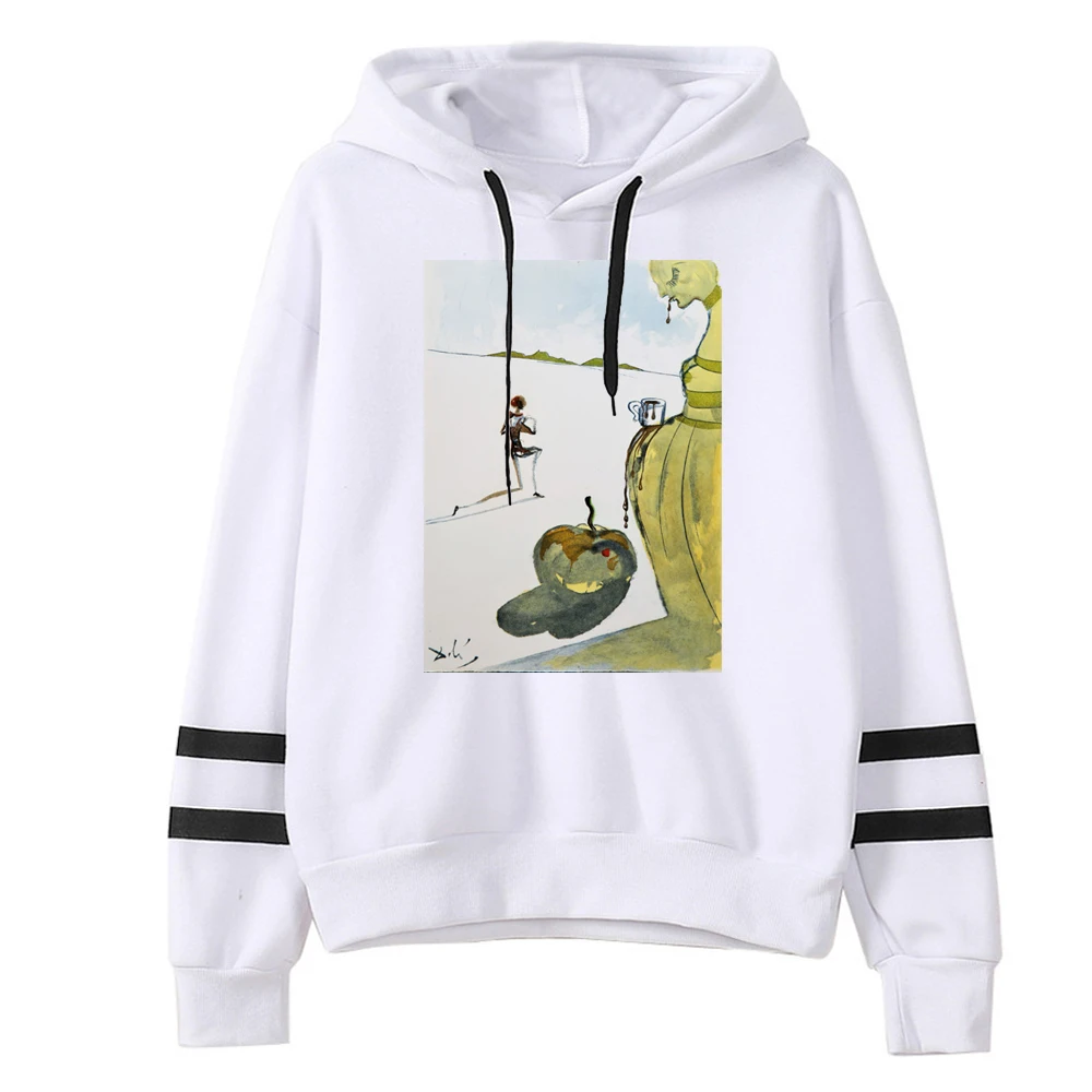 Модная одежда для женщин 2019 Salvador Dali дизайнерское худи Топ бренд мода забавная