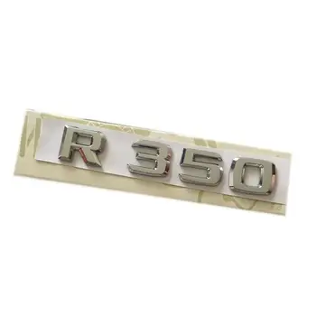 

ABS R350 Car Rear Back Number and Letters Chrome Badge Emblem Sticker