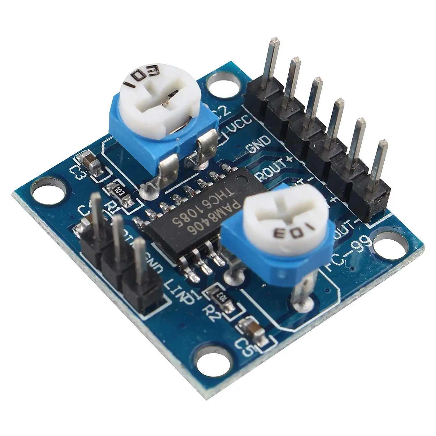 5Wx2 PAM8406 Digital Amplifier Board Dual-Channel Stereo Audio Module* | Электроника