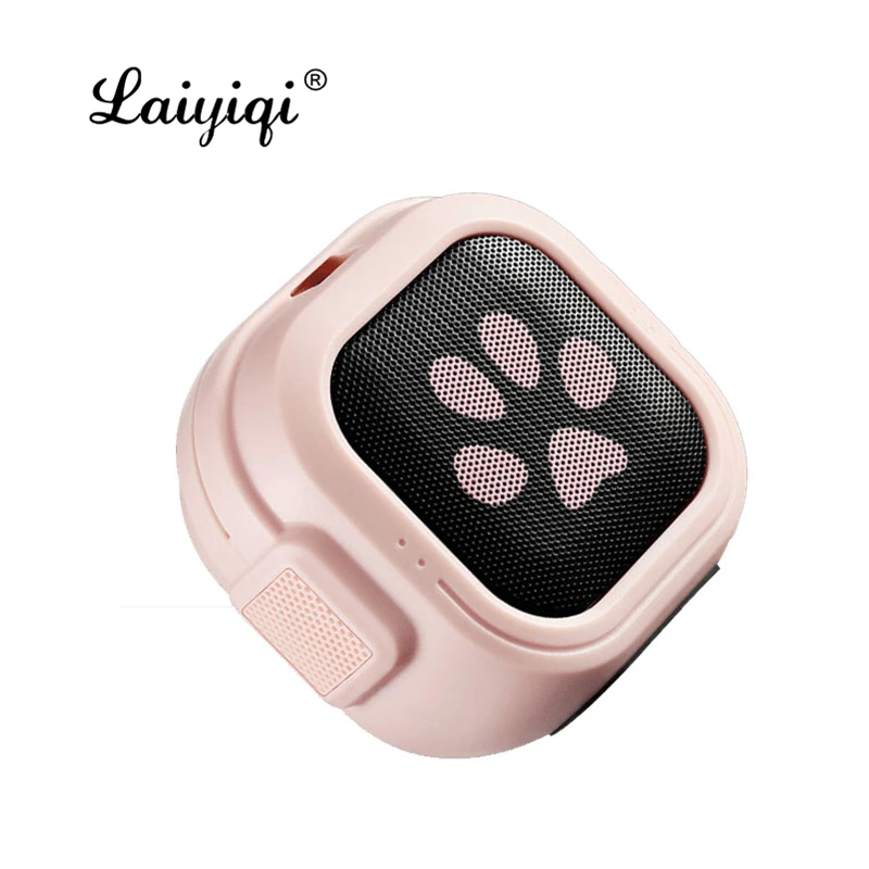 Laiyiqi новый милый Bluetooth 4 0 беспроводной динамик Портативный FM-радио TWS звуковая