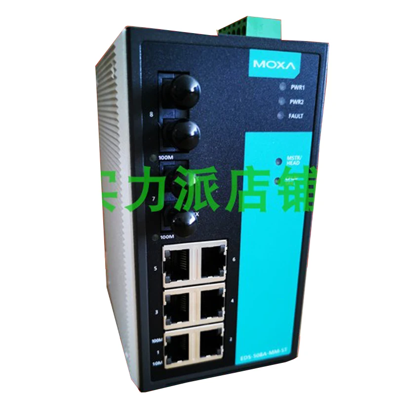 New Original Spot Photo For MOXA EDS-508A-MM-ST Managed Redundant Industrial Ethernet Switch Multi-mode | Электроника