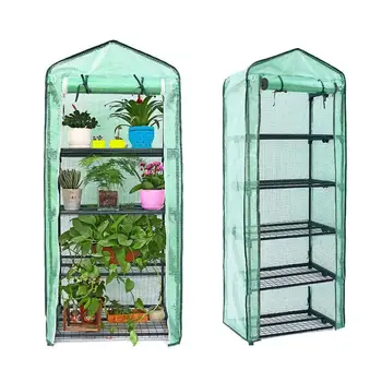 

Waterproof Foldable Plastic Flower Bonsai Greenhouse Protective Cover Grow Tent