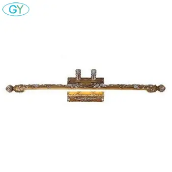 

7W 9W LED vanity lights L54cm L68cm Europe Vintage Gold Resin LED mirror lights bathroom dressing room wall Vanity lighting