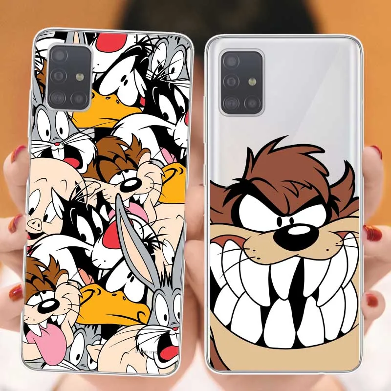 

Cartoon Bugs Bunny TweetyBird Daffy Duck Looney Tunes Phone Case For Samsungs Galaxys S20 Plus S20 Ultra S7 Edge S8 S9 S10 Plus