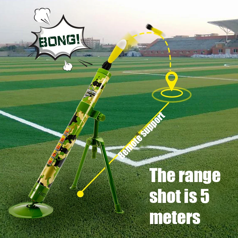 Children's Jedi Mortar Chase Preparation Ammunition Handheld Chicken Cannon Simulation Military Rocket Launcher Model Toy Gun Children's Jedi Mortar Chase Preparation Ammunition Handheld Chicken Cannon Simulation Military Rocket Launcher Model Toy Gun