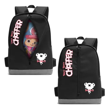 

Anime One Piece Chopper Cosplay Student School Shoulder Zipper Backpack Bag Rucksack Knapsack Laptop