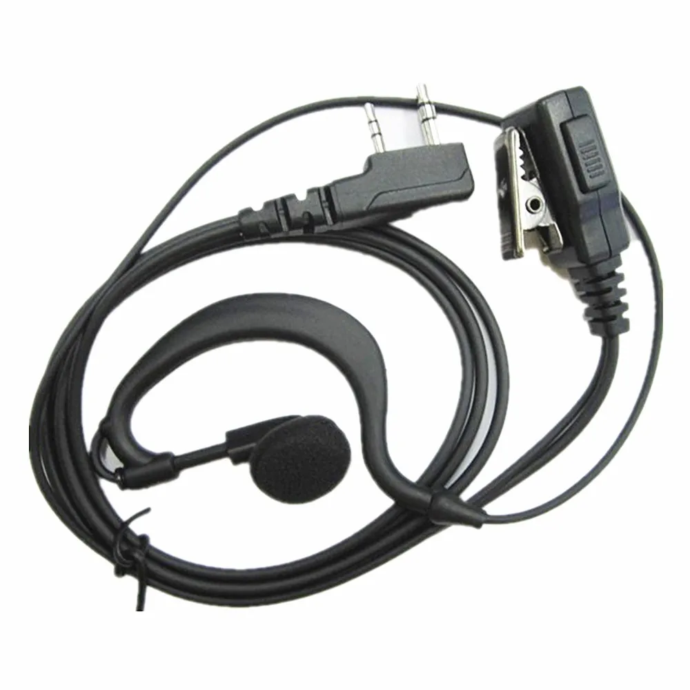 G Форма наушники гарнитура функция PTT для Baofeng PUXING QUANSHENG Kenwood радио TK-3100 TK3207 TK-2160 TK-3160