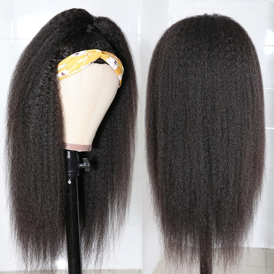 Superfect-Headband-Wig-Human-Hair-Brazilian-Kinky-Straight-Human-Hair-Wigs-For-Black-Women-Glueless-Yaki