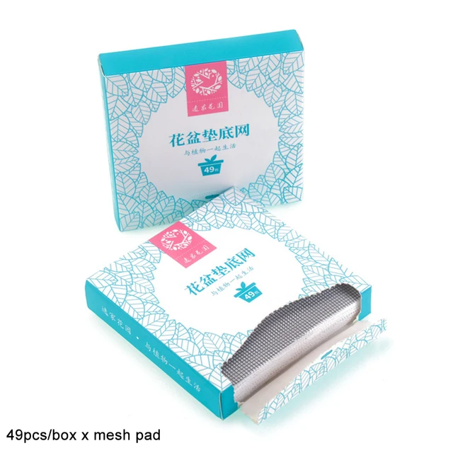 Növényi Vízelvezető Képernyők Üvegszálas Négyzetek Hordozható Szivárgásálló Bonsai Korróziógátló Tömítés Virág Edény Hálófenék Alsó Rács Szőnyeg - Image 5