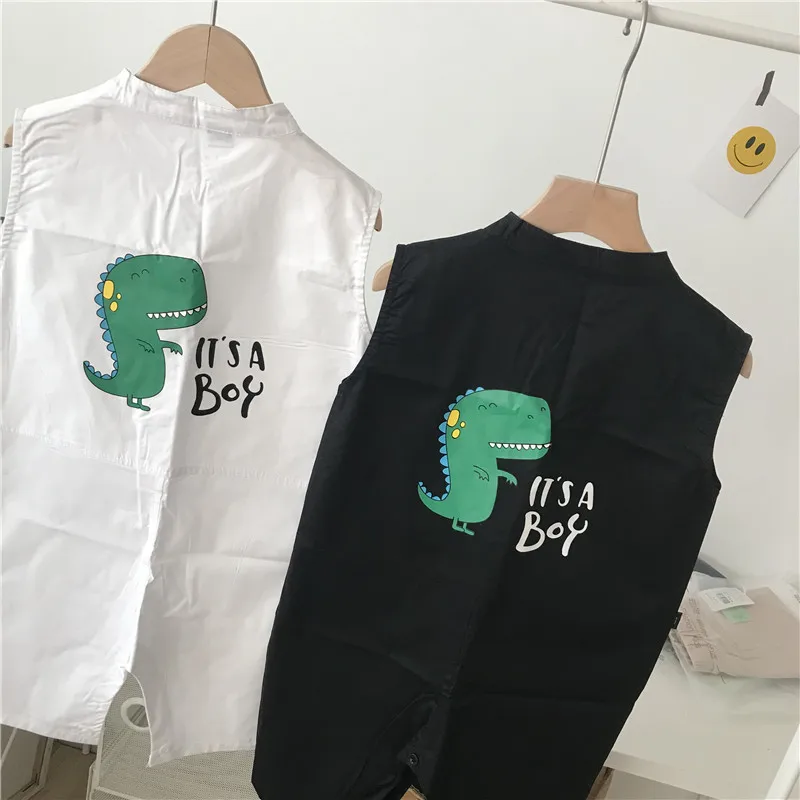 

T-shirt Parent-Child Cartoon Printed Pattern Pure Plain T-shirt Lovely Leisure Basic T-shirt Summer Interesting Shirt Parent-Chi