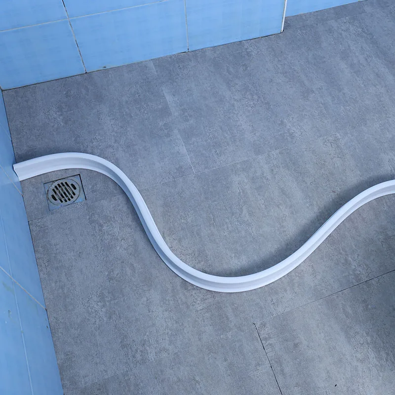 Водоблокирующая лента гибкий силиконовый барьер воды без запаха водонепроницаемый и Mildewproof водный барьер для ванной комнаты