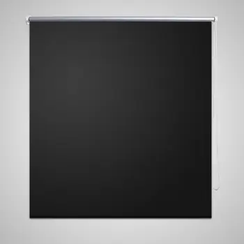 

Roller Blind Blackout 80 x 230 cm Black