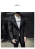 New Men's Black Trench Coat Hooded Windbreaker Coats M-4XL Casual Male Clothing Windproof Outwear ► Photo 2/6