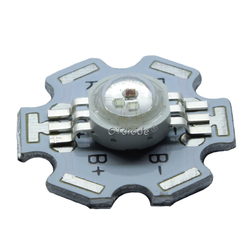 High Power 9W 6pin RGB LED Chip Red Green Blue LED Epistar 45mil LED Chip LED Lamp Emitter Diodes Colorful For DIY Stage Light (art.: 3a359ee4a18) - 3a359ee4a18
