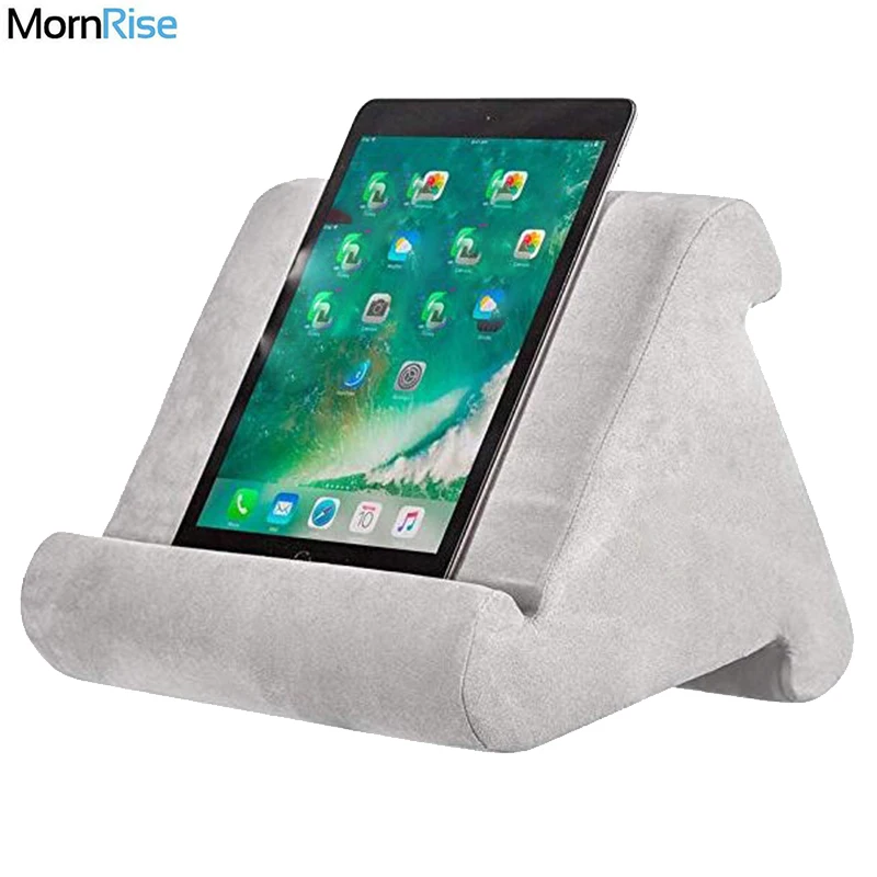 

Mobile Phone Tablet Pillow Pad Stand for iPad Cushion Triangular Foam Lapdesk Laptop Tablet Soft Holder Lap Rest Reading Bracket