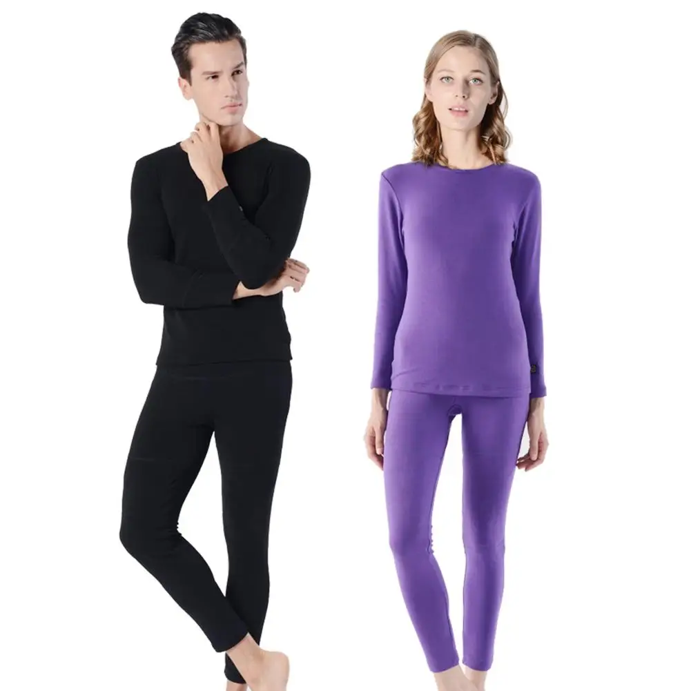 

Electric Heating Clothes Heated Underwear USB Heating Intelligent Bottoming Shirt Temperature Control Heated Thermal Tops Pants
