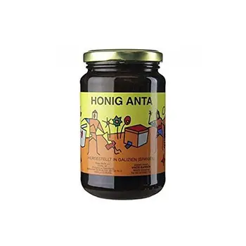 

Anta-Honig - Gebirgsblütenhonig aus Galizien, wenig süß, sehr würzig, 500g