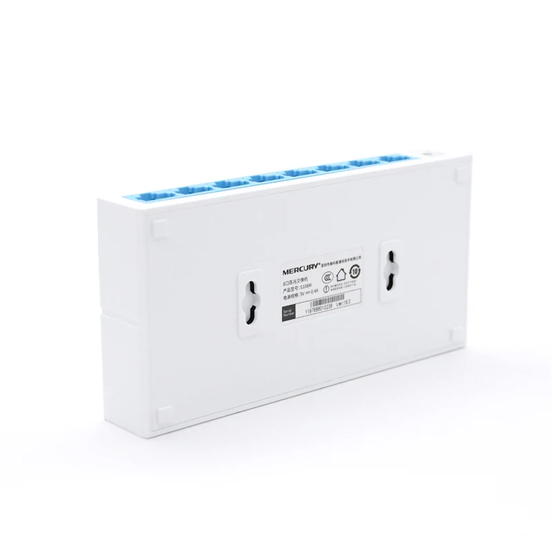 MERCURY S108M 8-Порты и разъёмы Настольный Ethernet-коммутатор, 10/100 Мбит/с Автоматическое согласование RJ45 Порты, Auto MDI/MDIX