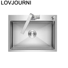 Spoelbak Cuba Banheiro Waschbecken Acero Inoxidable Umywalka кухня Pia Cozinha De Cocina Fregadero Lavabo мойка для овощей