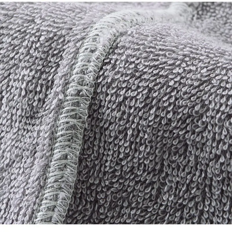 Winter Warm Homewear Casual Robe Men Women Toweling Terry Robe Cotton Bathrobe Soft Ventilation Sleeprobe