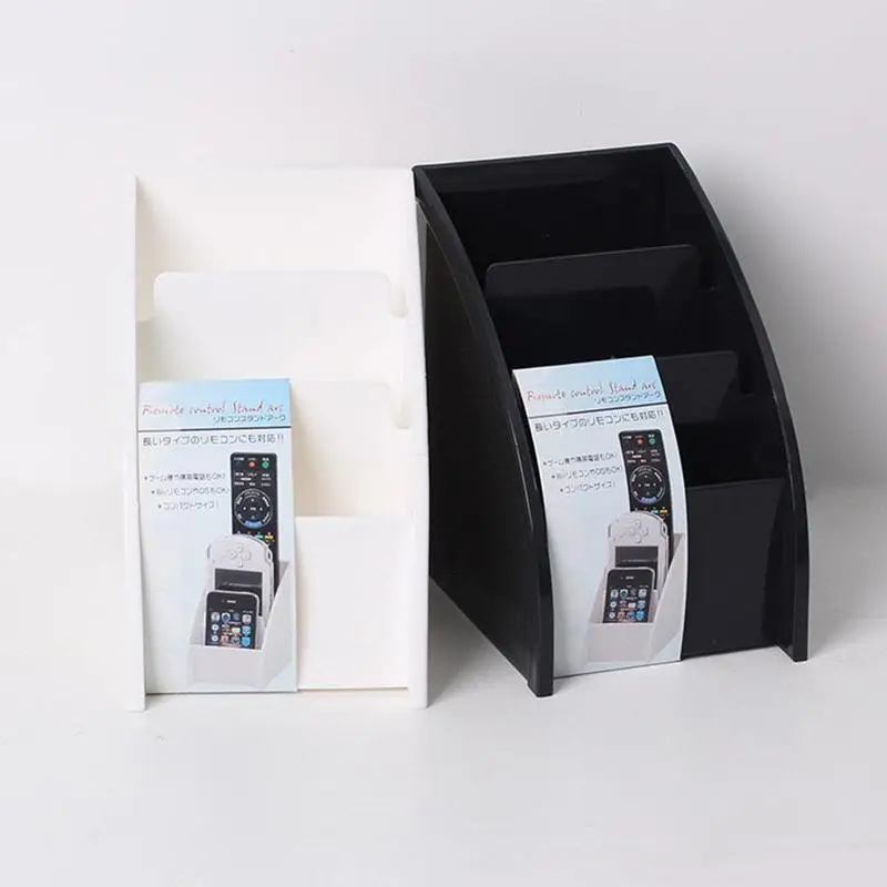 Plastic Desk TV Remote Control Phone Organizers Holder Stand Washable Home Office Storage Boxes Makeup Debris Cases | Дом и сад