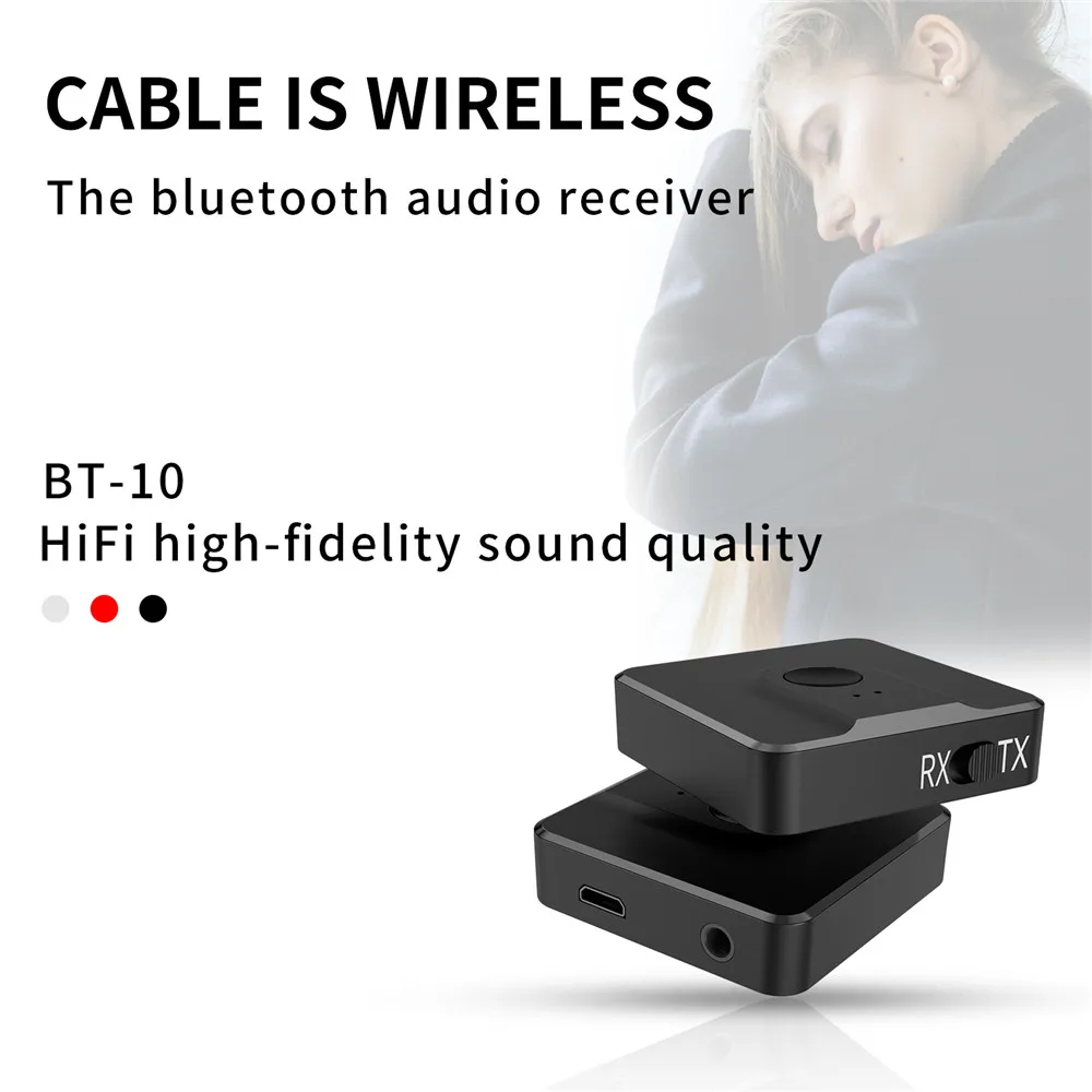 Wireless USB Dongle 2 in1 Stereo receiver Audio Adapter 3.5mm aux bluetooth transmitter car accessories For Car TV PC Headset |