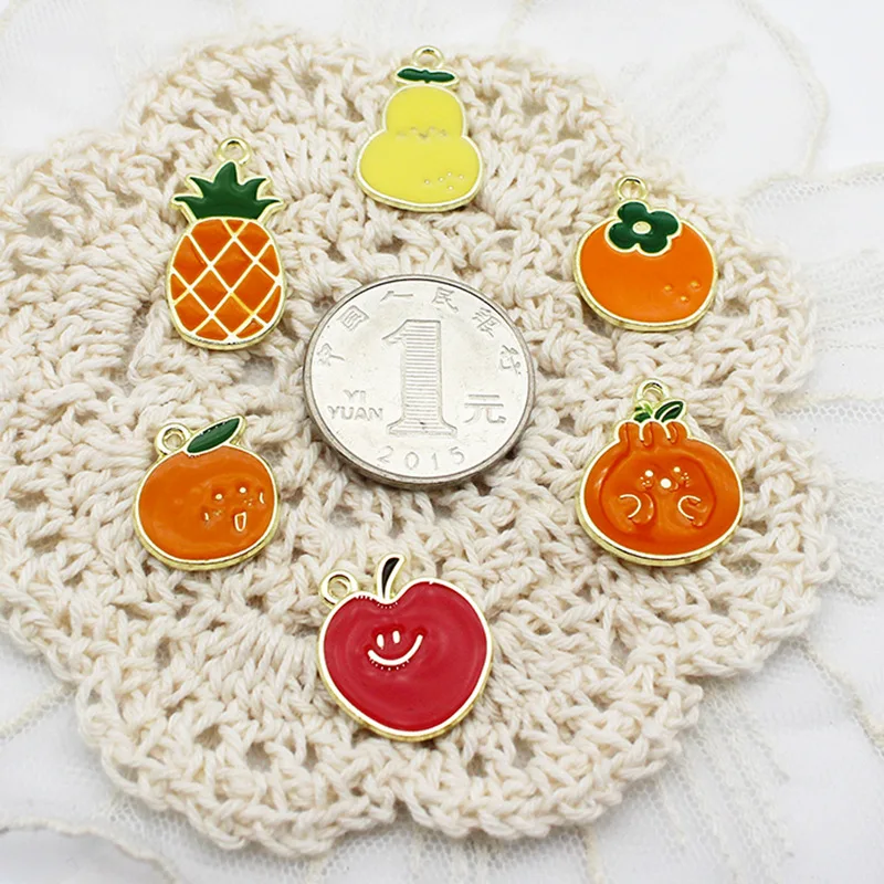 

Металлические подвески с эмалью в виде смайликов, 10 дюймов