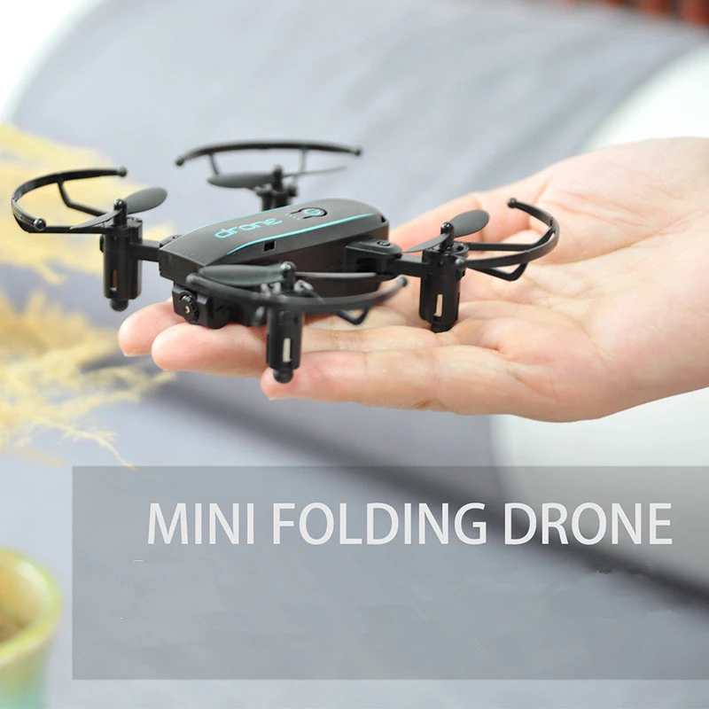 Мини 2,4 г 4CH складной Wifi FPV RC Дрон самолет с 480P 720P камера удержание высоты 3D флипы светодиодный свет Безголовый режим детские подарки