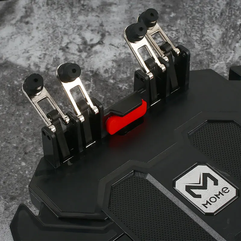 AK66 Six Fingers PUBG Game Controller Gamepad Metal Trigger Shooting Free Fire Gamepad Joystick For