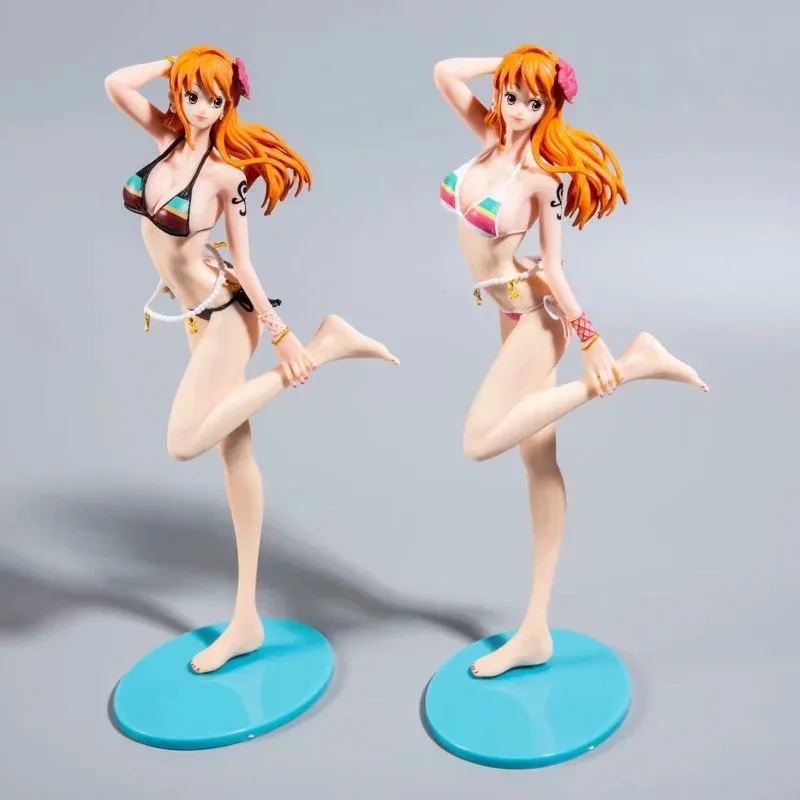 

One Piece Two after Spring Festival Long Hair Nami Blue White Selectable Swimwear Water Boxed Garage Kit