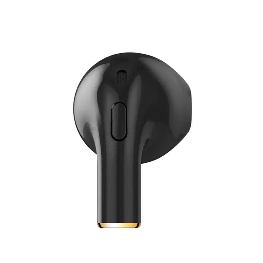 Мини I8x Одиночная Bluetooth 4,2 стерео гарнитура Беспроводная гарнитура вкладыши музыкальные наушники с микрофоном для IPhone Android samsung - Цвет: Black