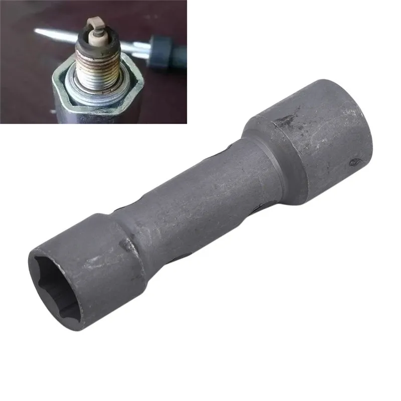 Dual Head Motorcycle Spark Plug Socket Wrench Sleeve Removal Rool