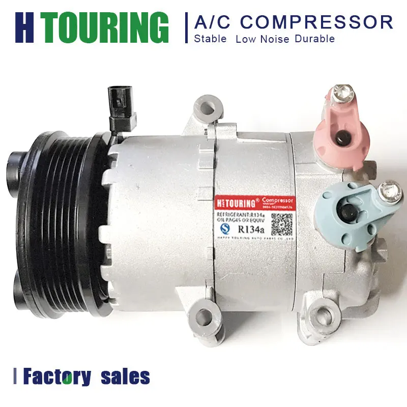 

VS16 AC Compressor for Ford MONDEO IV BA7 2.0 2.3 Air Conditioner Auto OE 6G9119D629DC 6G9119D629DG 1435790 1674615 6G9119D629DB